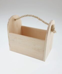 Coș cu frânghie - 20x12x17 cm