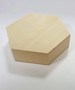 Cutie hexagonală – medie – 19×16.5 cm haidihai