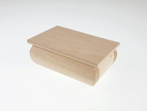 Cutie lemn pentru bijuterii - 14,5x9 cm 1