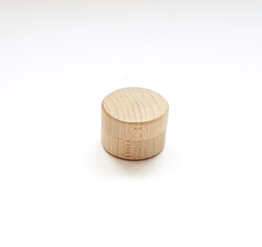 Cutie rotundă pentru cercei/inel - ⌀ 4 1
