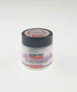 Lac mat - pe bază de apă - Pentart - 50 ml