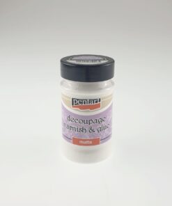 Lac și adeziv decoupage mat - Pentart - 100 ml