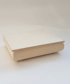 Cutie lemn blank pentru bijuterii
