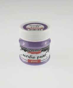 Acrilic lucios - 50 ml - Pentart - micsandră violet