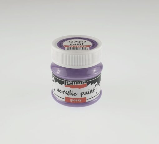 Acrilic lucios - 50 ml - Pentart - micsandră violet 1