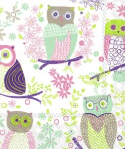 Servetel JOLLY OWLS light green bufnite