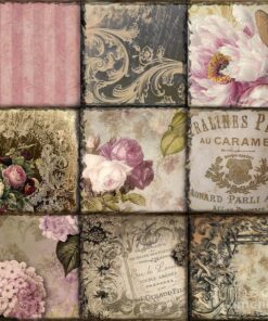 Servetel Vintage Collage Paris