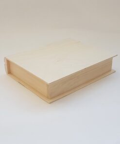 Cutie din lemn sub formă de carte - Book box