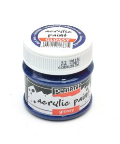 vopsea_acrilica_lucioasa_50_ml_pentart_albastru inchis