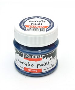 vopsea_acrilica_lucioasa_50_ml_pentart_albastru indigo