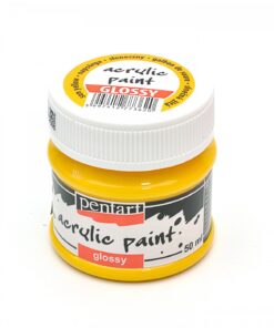 vopsea_acrilica_lucioasa_50_ml_pentart_galben de soare