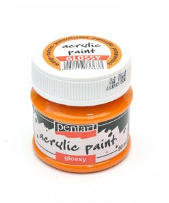 vopsea_acrilica_lucioasa_50_ml_pentart_portocaliu