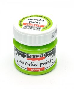 vopsea_acrilica_lucioasa_50_ml_pentart_verde măr