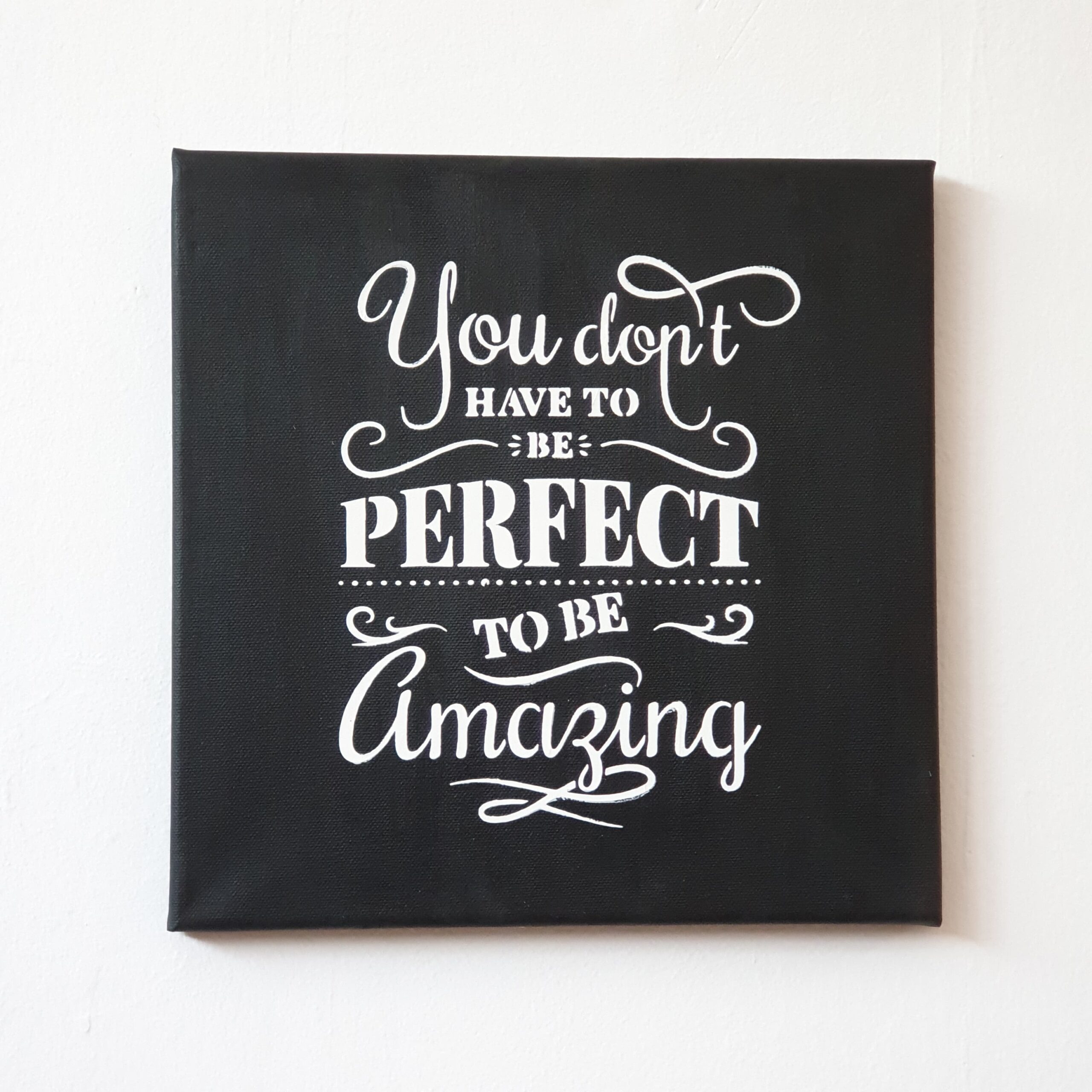 Șablon - you are perfect - amazing - 20x30 cm 2 Șablon - you are perfect - amazing - 20x30 cm - imagine 2