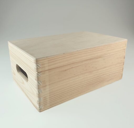 Cutie/Ladă de depozitare din lemn - 30x20x14 cm 1