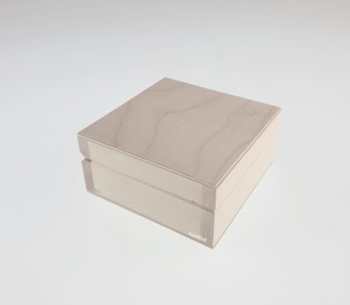 Cutie din lemn - mică - 10x10x5 cm 1