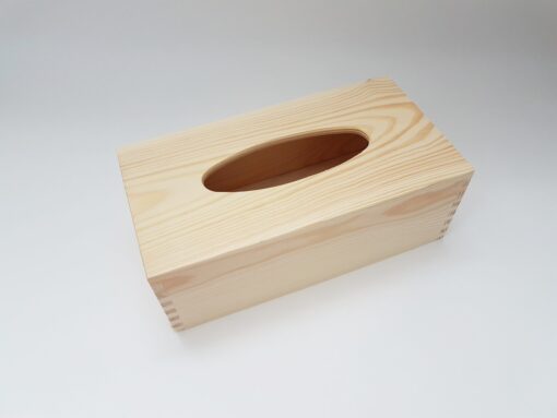 Cutie din lemn – suport pentru șervețele 1