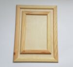 Rame foto dreptunghiulare realizate din lemn natur