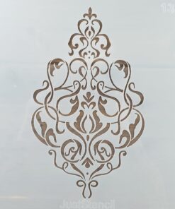 Șablon - motiv damask - 30x30 cm
