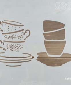 Șablon - perfect cup of tea - 30x30 cm