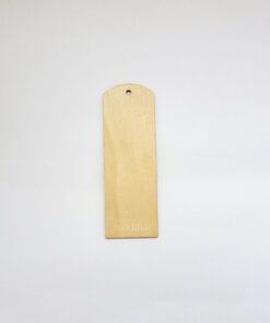 Semn de carte din lemn - nedecorat - h 15 cm