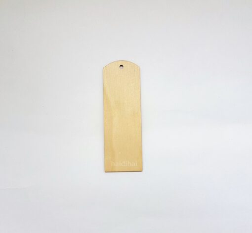 Semn de carte din lemn - nedecorat - h 15 cm 1