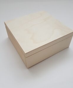 cutie din lemn blank, natur pentru decorat tehnica servetelului