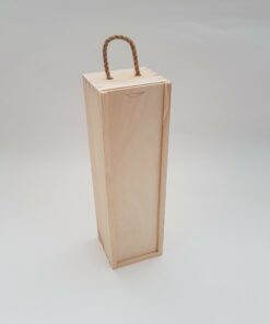 Cutie din lemn pentru sticlă de vin