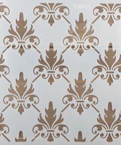Șablon - background damask 1306 - 30x30 cm