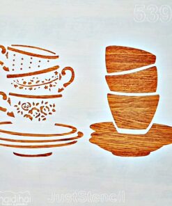 Șablon – perfect cup of tea – 30×30 cm