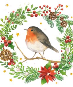 Servetel - Hey Robin! - 33x33 cm
