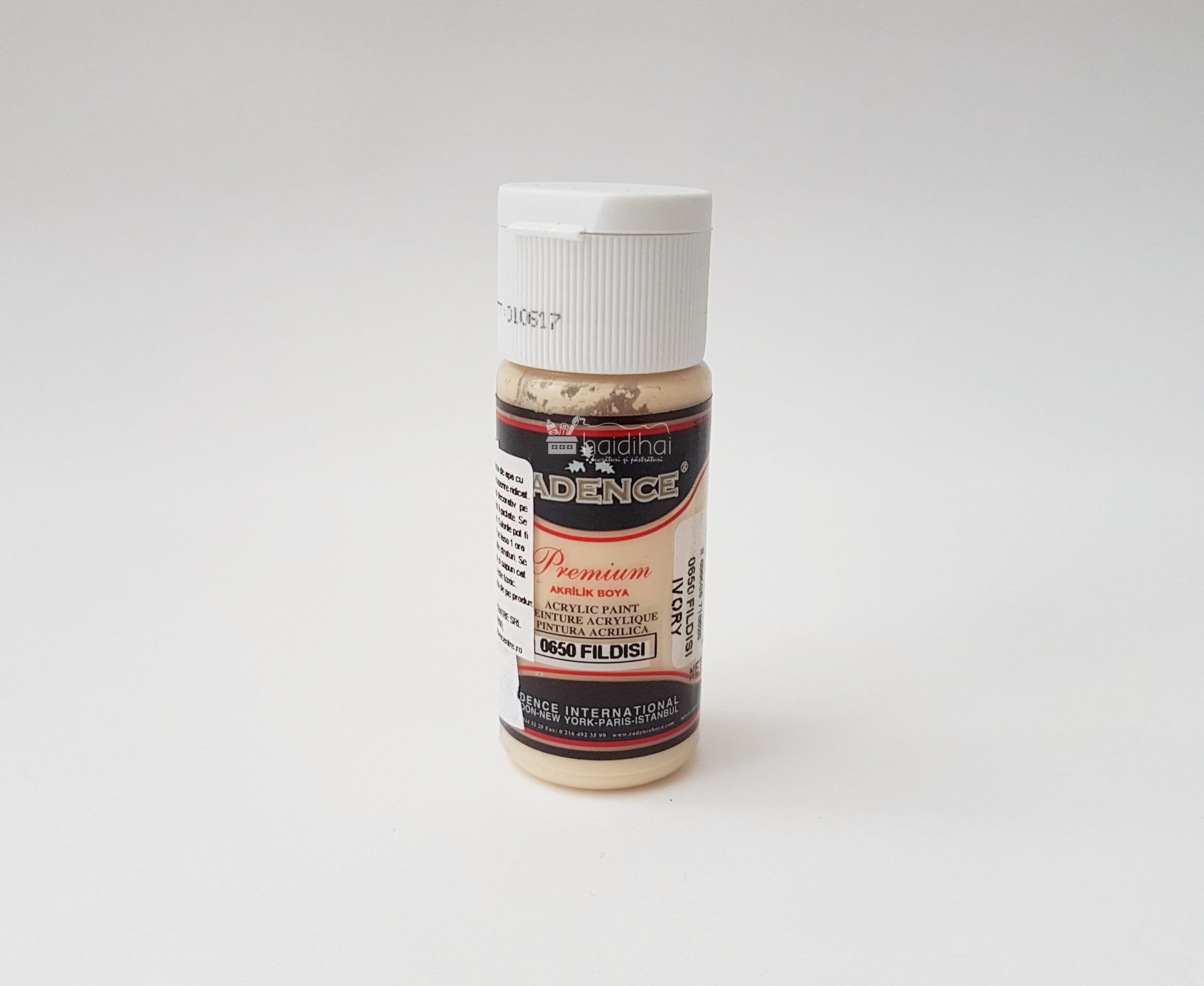 Vopsea acrilică - ivory - CADENCE - 25 ml 1 Vopsea acrilică - ivory - CADENCE - 25 ml