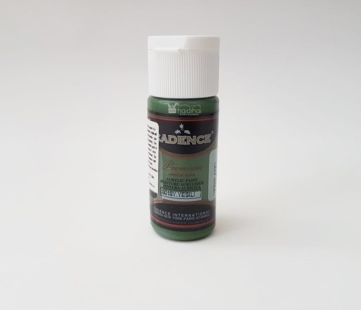 Vopsea acrilică - leaf green - CADENCE - 25 ml 1 Vopsea acrilica - leaf green - CADENCE - 25 ml