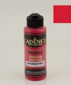 Vopsea acrilică - crimson rosu - red - CADENCE - 120 ml