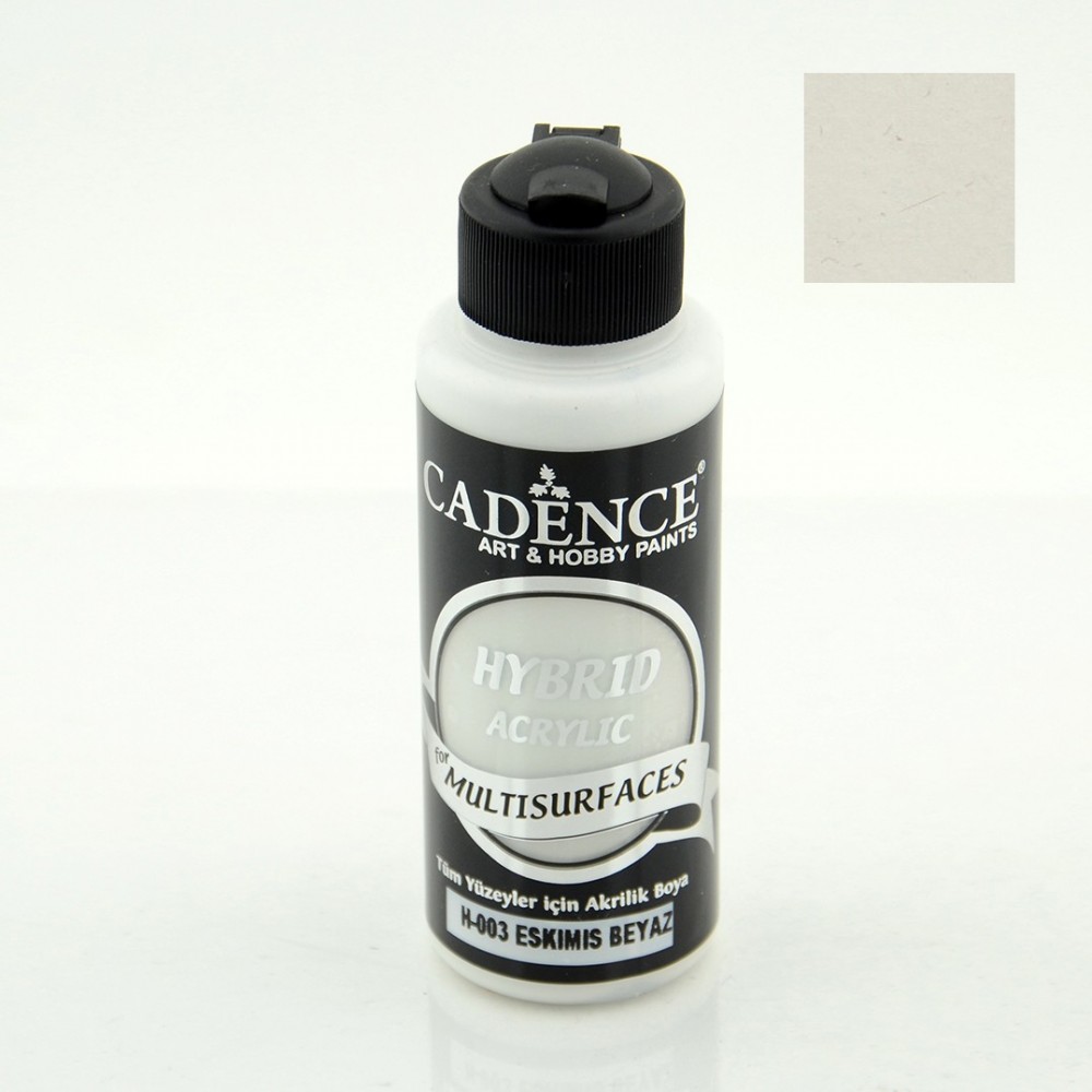 Vopsea acrilică hybrid - ancient white - CADENCE - 120 ml 1 Vopsea acrilică hybrid - ancient white - CADENCE - 120 ml