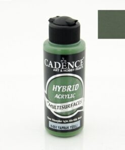 Vopsea acrilică hybrid - leaf green - CADENCE - 120 ml