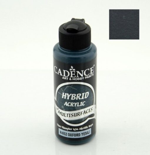 Vopsea acrilică hybrid - oxford green - CADENCE - 120 ml