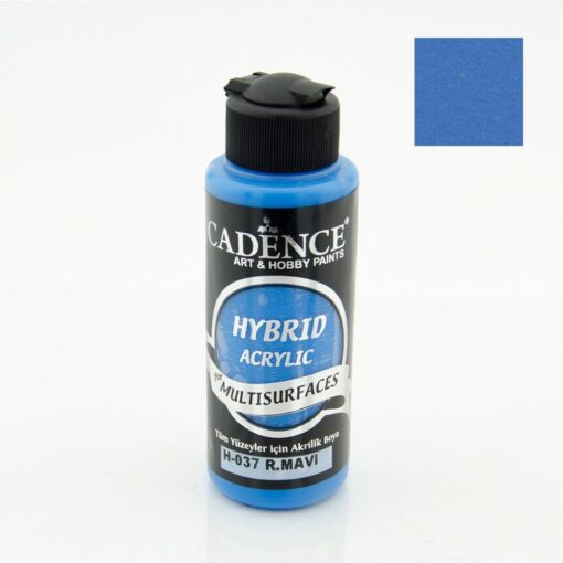 Vopsea acrilică hybrid - royal blue - CADENCE - 120 ml