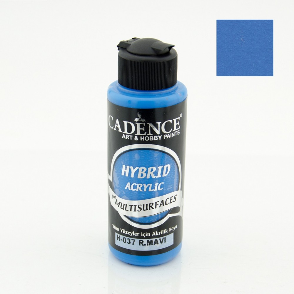 Vopsea acrilică hybrid - royal blue - CADENCE - 120 ml 1 Vopsea acrilică hybrid - royal blue - CADENCE - 120 ml