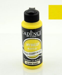 Vopsea acrilică hybrid - yellow - CADENCE - 120 ml