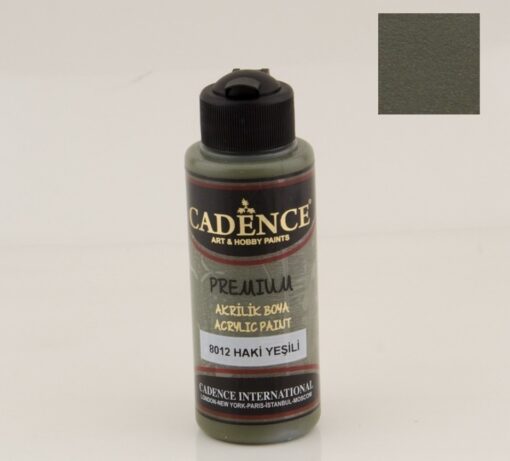 Vopsea acrilică - military green - CADENCE - 120 ml