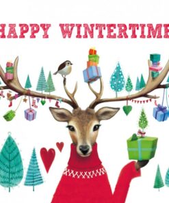 Servetel - Happy Wintertime - 33x33 cm