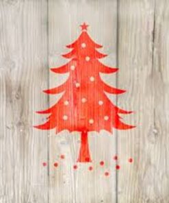 Servetel - winter tree red