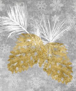 Servetel - Holiday Pinecones - 33x33 cm