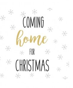 Servetel decoupage - Coming Home - 33x33 cm