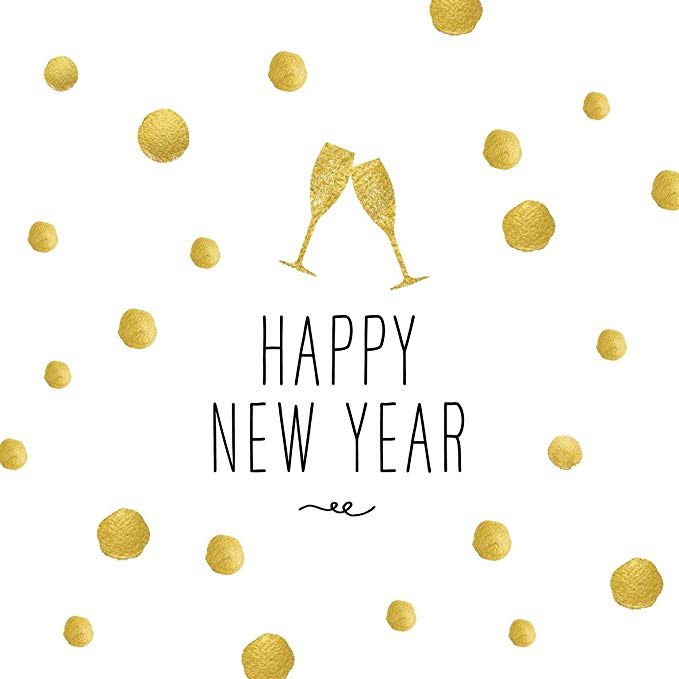 Șervețel - Happy New Year! - 25x25 cm 1 Servetel - Happy New Year! - 33x33 cm