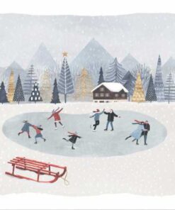 Servetel - Mountain Skating - 33x33 cm