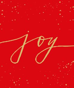 Servetel decoupage - Joy - 33x33 cm