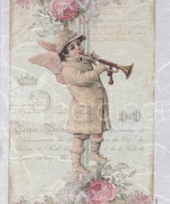 Hârtie de orez decoupage - Craciun PR2108