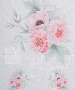 Hârtie de orez - flower pink - decoupage